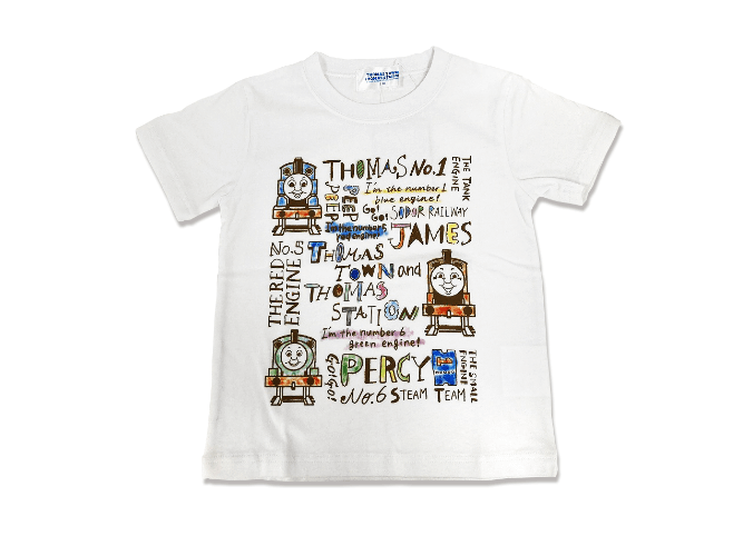 スケッチ風Tシャツ(ホワイト)