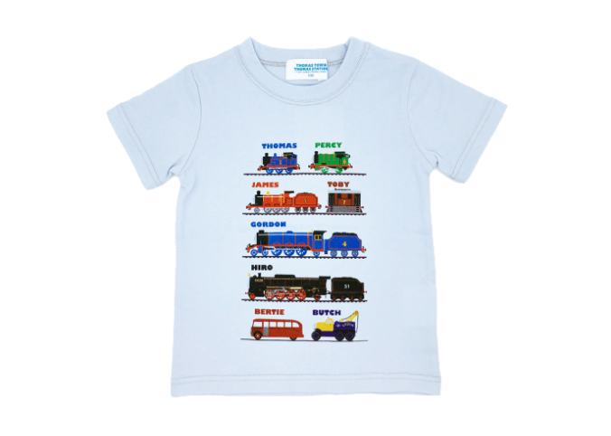 チャートTシャツ(ライトパープル)
