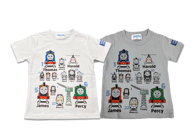 図鑑Tシャツ(ホワイト・ライトグレー)